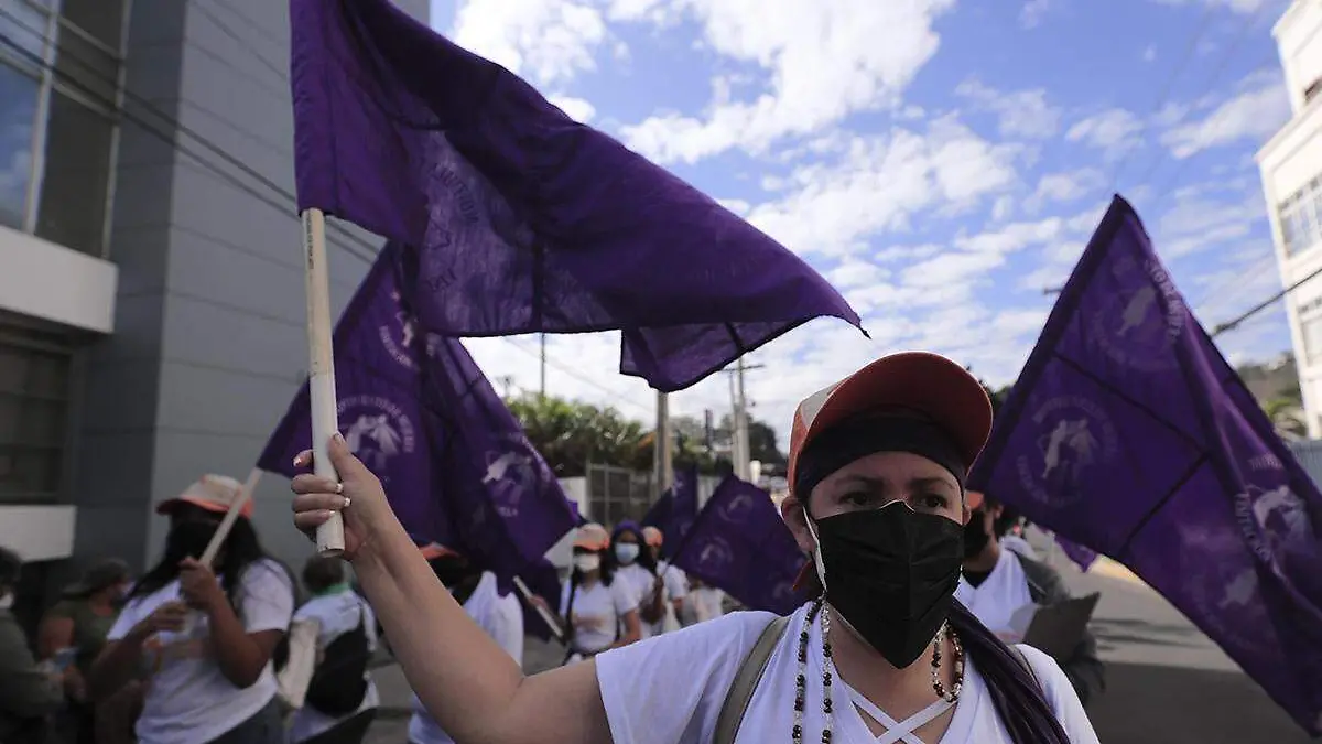 Día internacional de la Mujer en Tegucigalpa